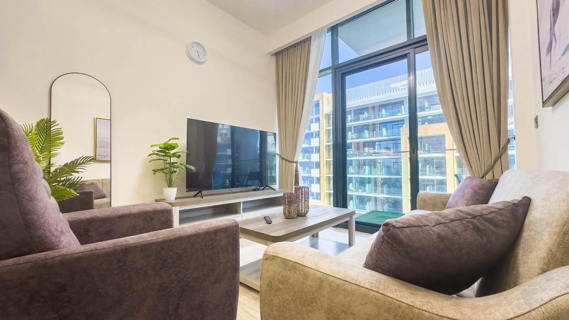 Apartment Cozy Studio Oasis In Meydan City Dubai