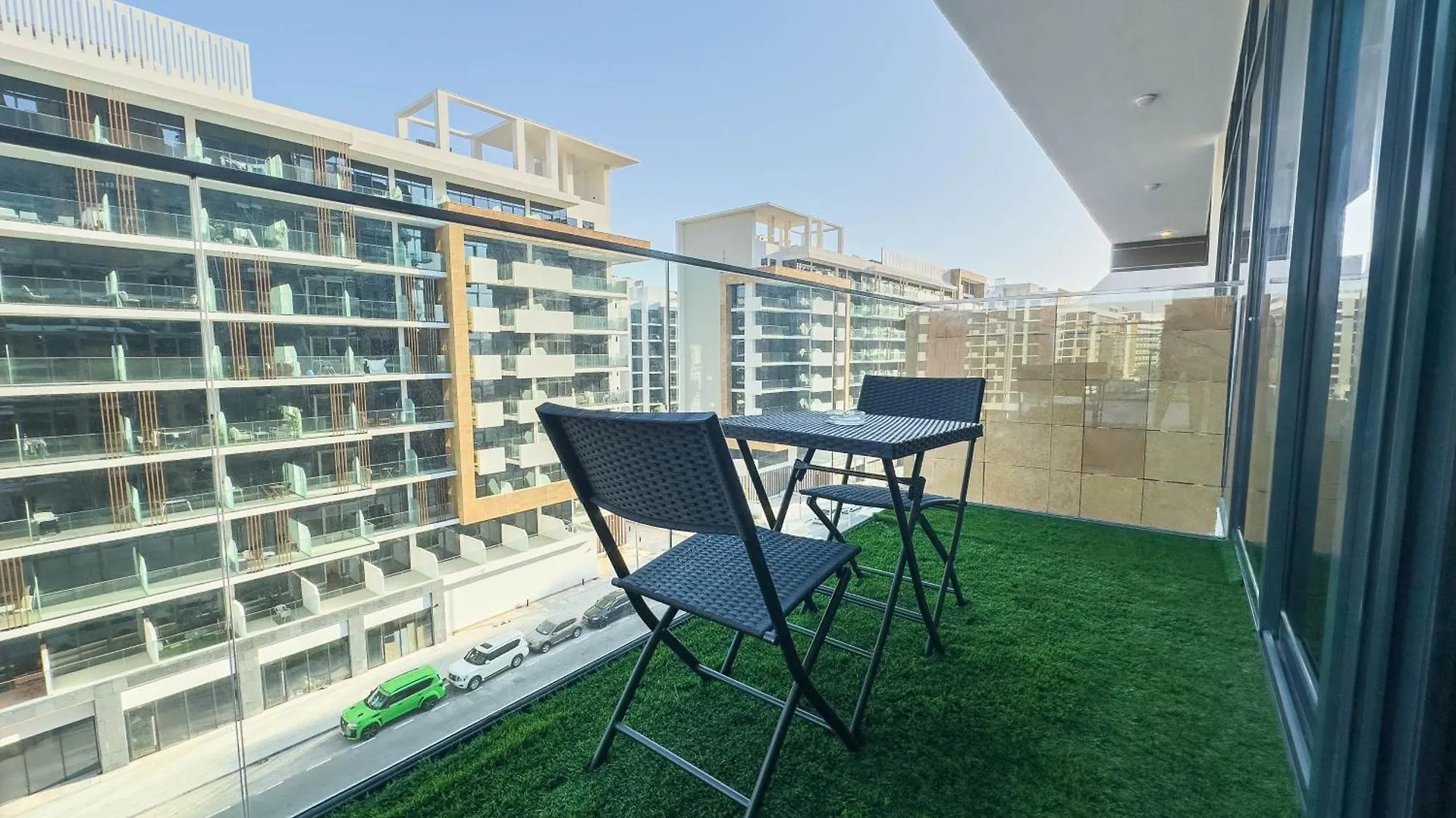 Cozy Studio Oasis In Meydan City Dubai Vereinigte Arabische Emirate