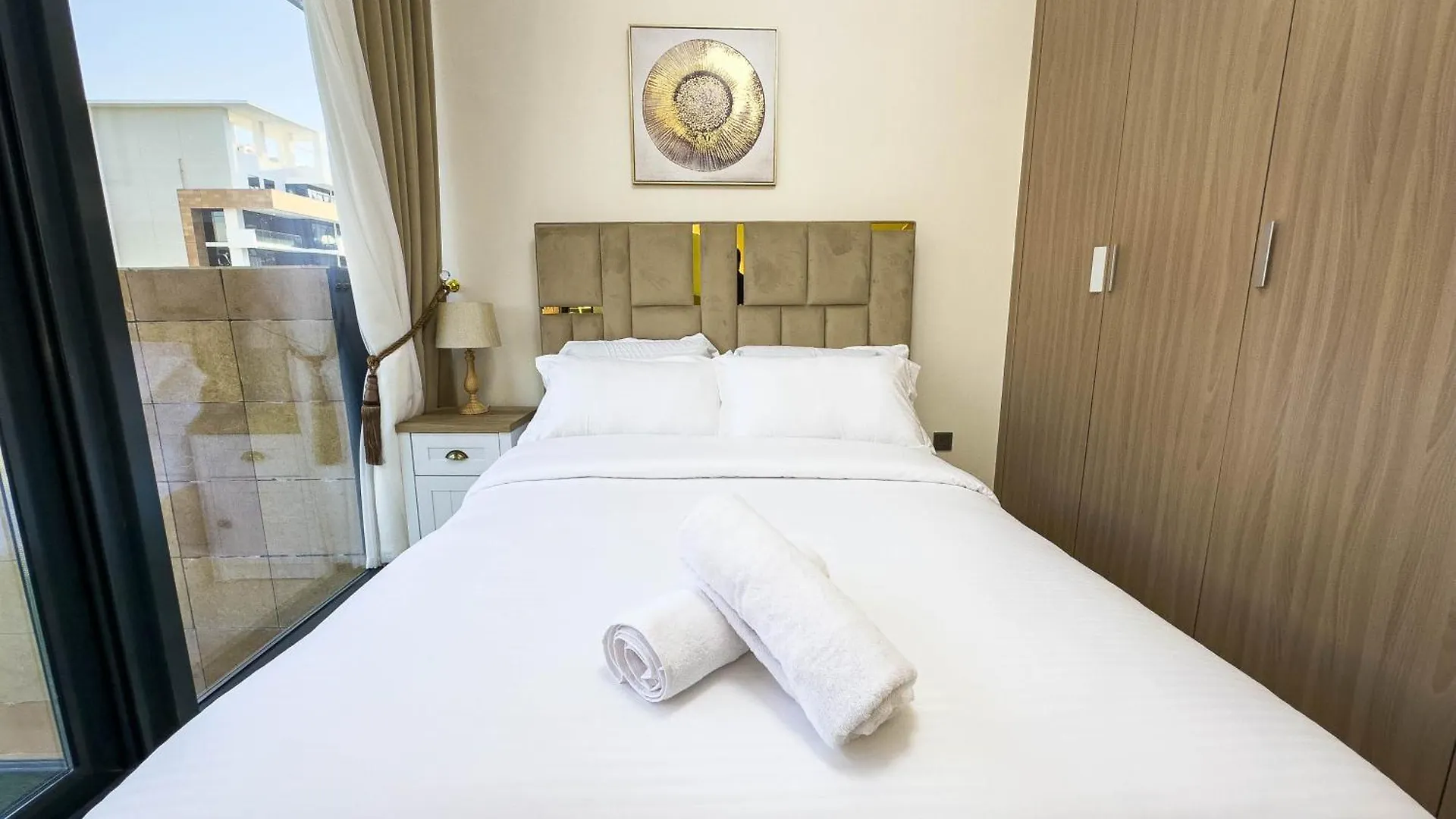 Apartment Cozy Studio Oasis In Meydan City Dubai Vereinigte Arabische Emirate